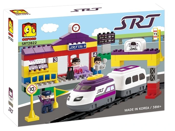 SRT 열차 블록세트, 옥스포드 블록, 국민철도 SR, 완구 협업, 전동열차 블록
