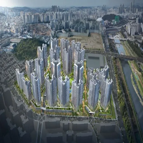 철산자이 더 헤리티지 공사비