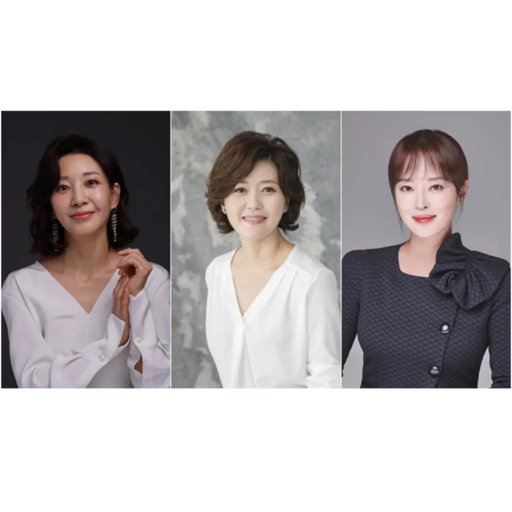 배우 이아현, 오영실, 안연홍