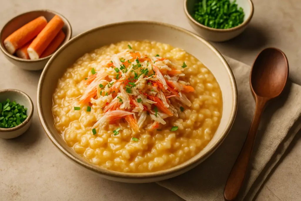 게살수프 리조또