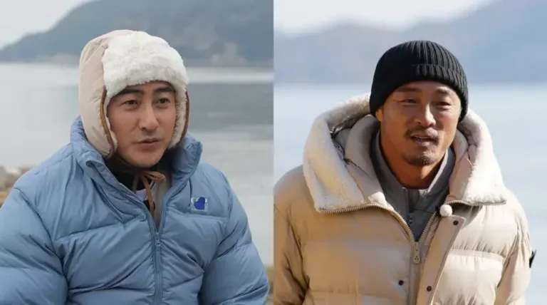 MBC 푹쉬면 다행이야 왼쪽부터 안정환 추성훈