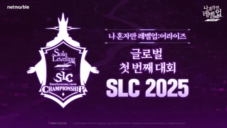 '나 혼자만 레벨업:어라이즈 챔피언십 2025' 본선 이미지.