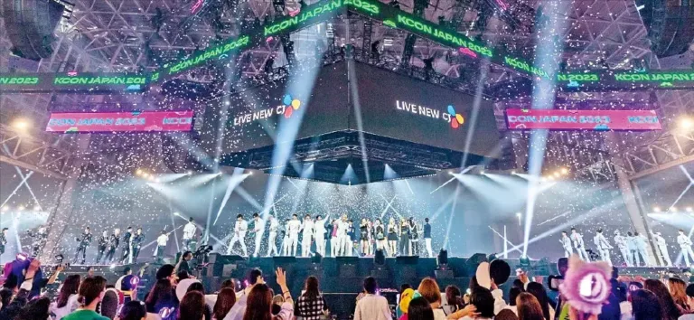2023년 일본 지바현의 마쿠하리 멧세에서 열린 '케이콘(KCON) 재팬 2023'. (사진출처- CJ ENM)