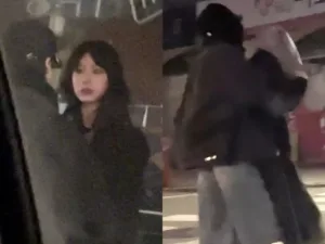 지난 15일 SNS를 중심으로 확산되고 있는 사진.