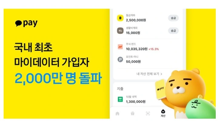 카카오페이 마이데이터