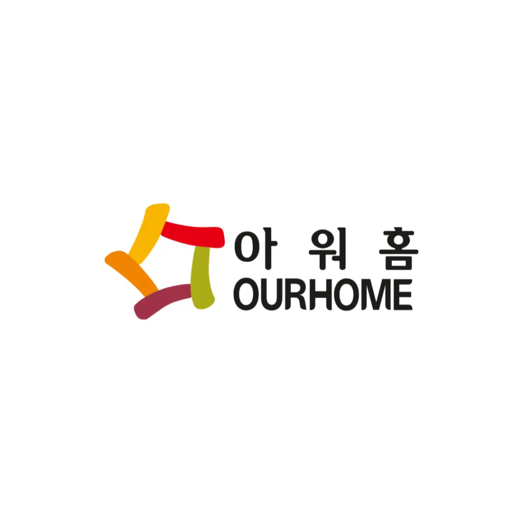 아워홈 로고.