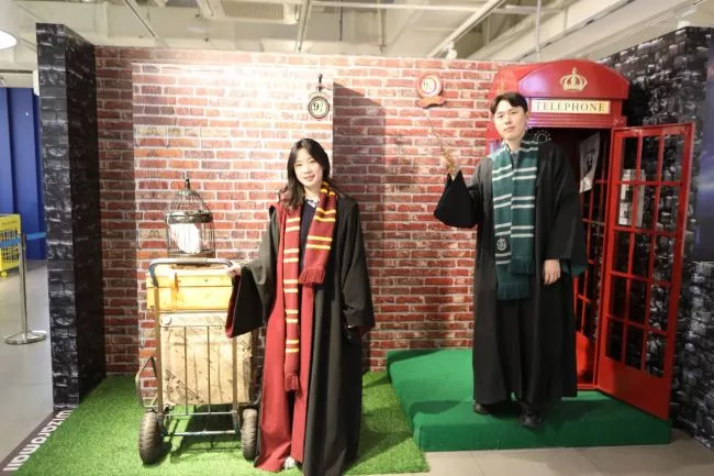 롯데백화점 광주점 해리포터 팝업 스토어.