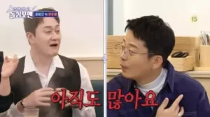 개그맨 김원효, 김준호.