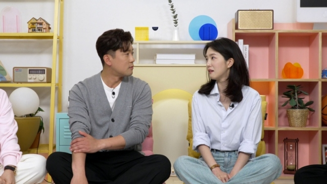 김대호, 강지영.