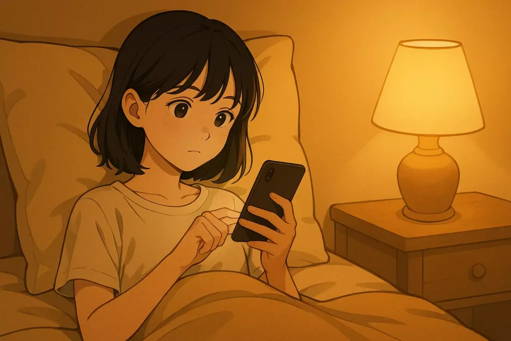 늦게 자고 피곤한 아침, 봄철 수면 리듬 회복 팁 1