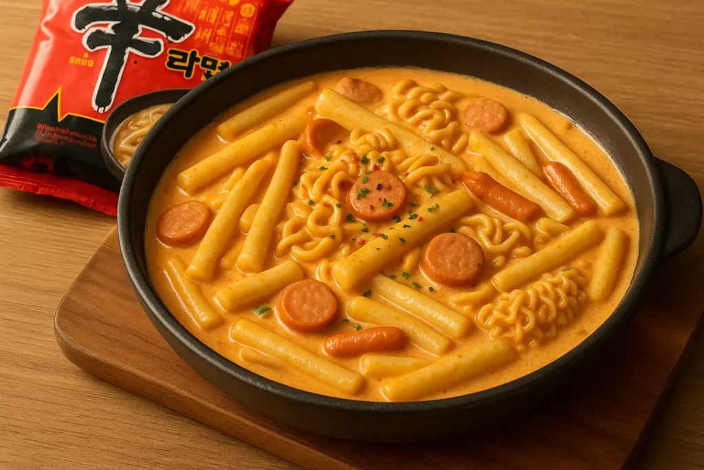 신라면 투움바 떡볶이 레시피