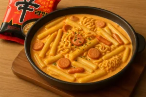 신라면 투움바 떡볶이 레시피