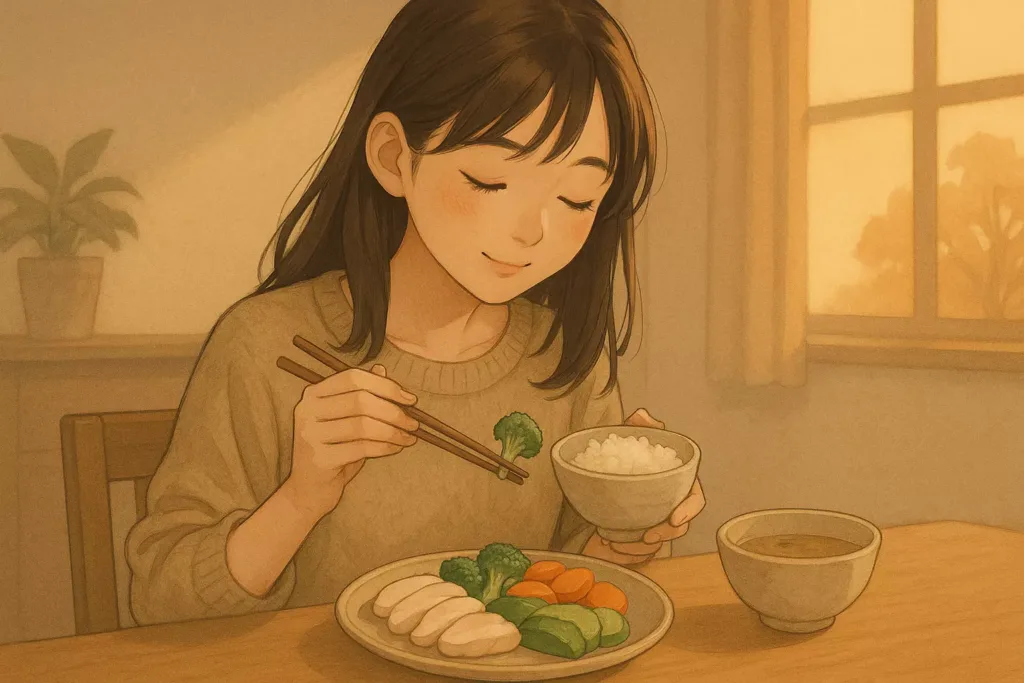 봄철 가벼운 저녁 식사법, 폭식 막는 습관 만들기3