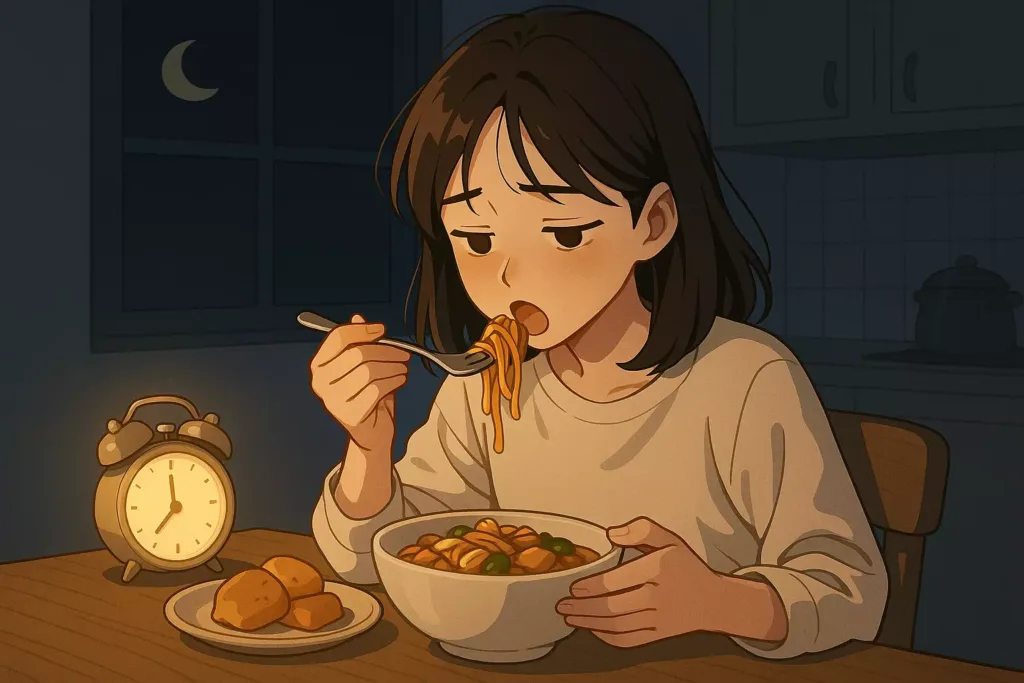 봄철 가벼운 저녁 식사법, 폭식 막는 습관 만들기9