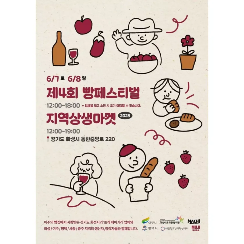 ‘빵페스티벌&연결되는 지역 상생마켓’ 포스터
