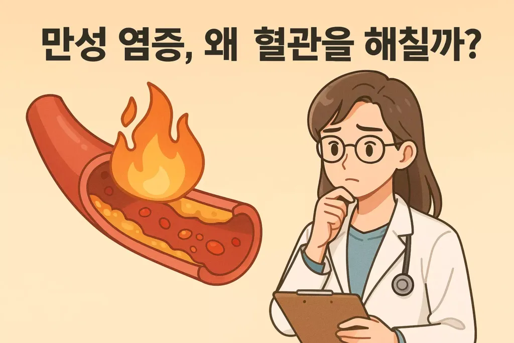 만성 염증, 왜 혈관을 해칠까?