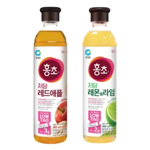 청정원 홍초 신제품 기능성 표시 관련 이미지