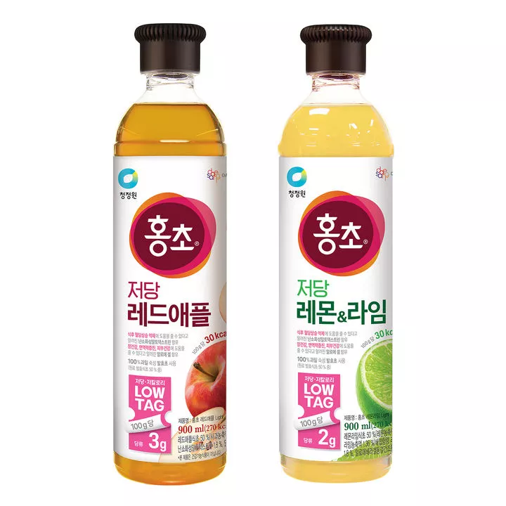 청정원 홍초 신제품 기능성 표시 관련 이미지