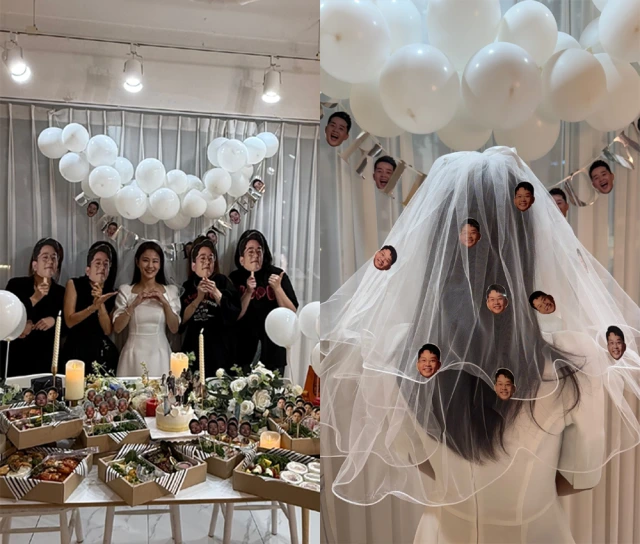 김지민 브라이덜 샤워 사진.