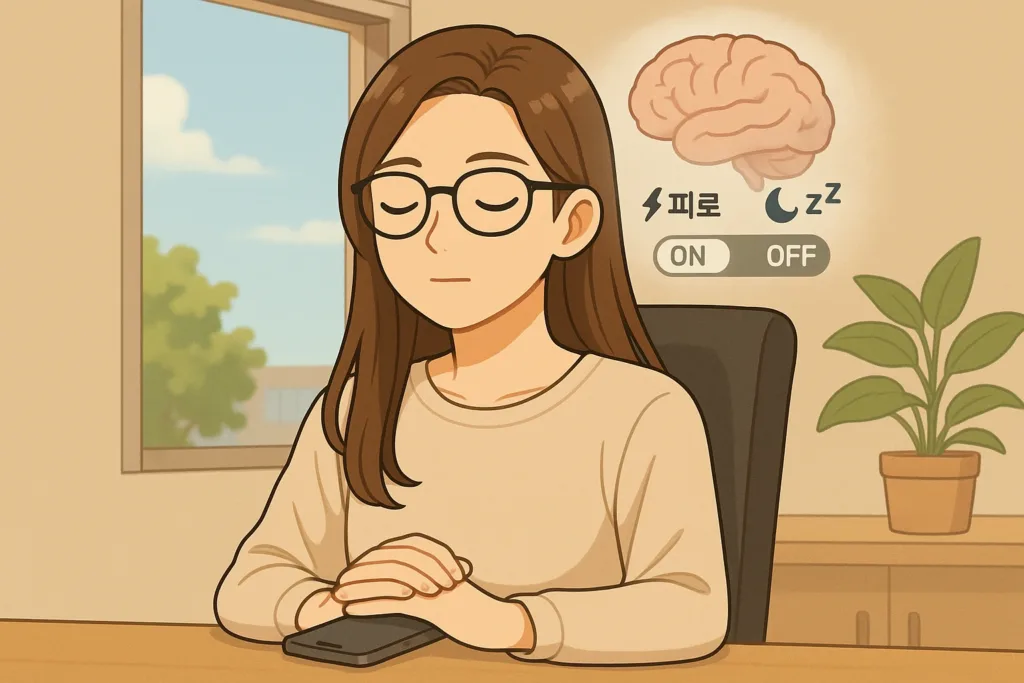 뇌도 쉬어야 다시 집중한다