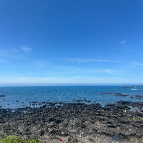 영종도 해수욕장 일가족
