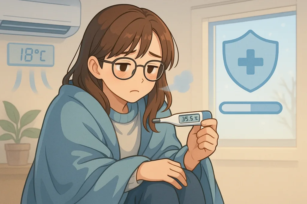 건강] 면역력 약화의 시작, 체온이 1도만 떨어져도 위험한 이유