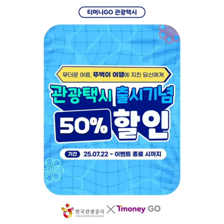 한국관광공사 '티머니GO' 관련 이미지.