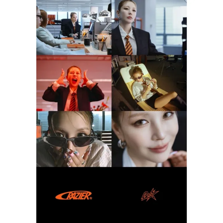 보아 정규 11집 'Crazier' 인트로 캡처 이미지
