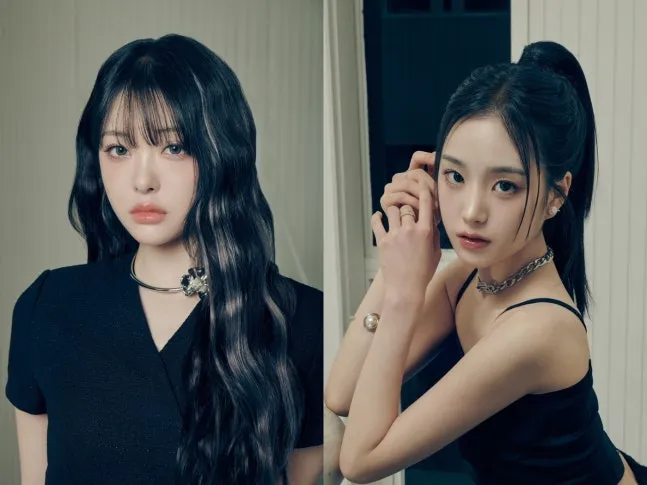 트리플에스의 지연(왼쪽)과 린.
