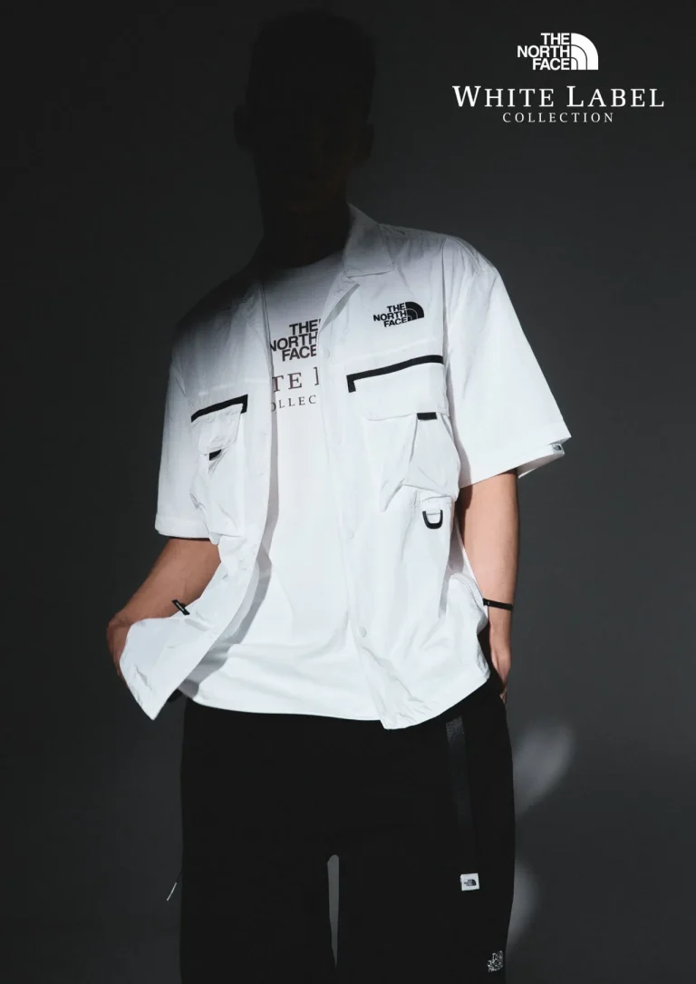 노스페이스 화이트레벨 콜렉션.