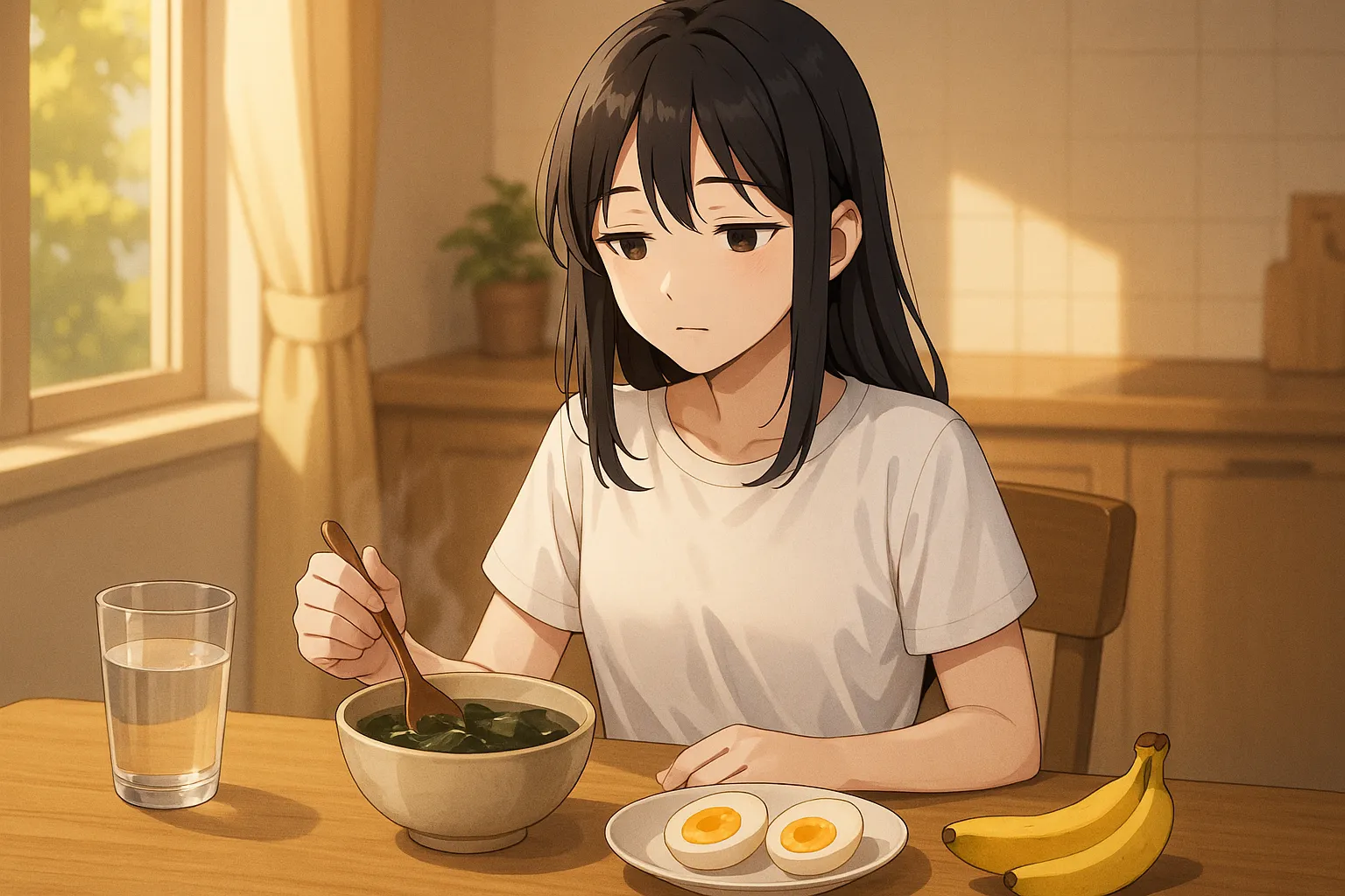 다음 날 아침엔 해독 식단으로 시작