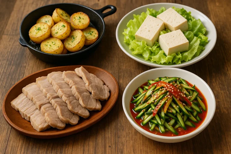 전자레인지 하나로 완성하는 한상 대패 수육과 어울리는 사이드 레시피 3선 썸네일