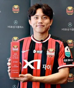 조영욱 9월의 선수상
