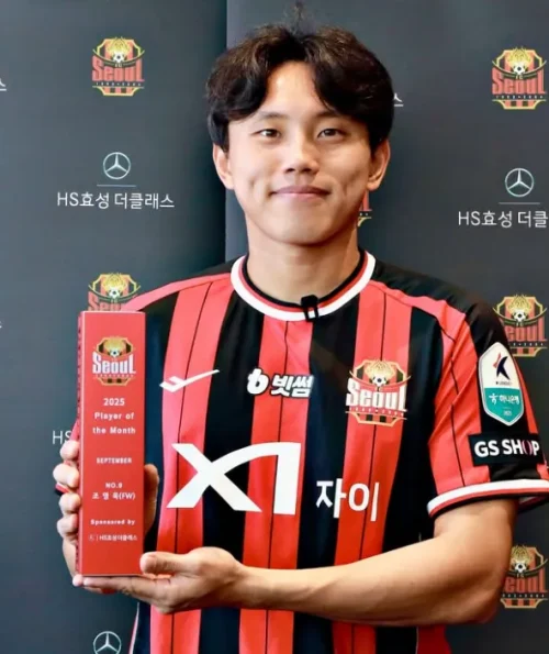 조영욱 9월의 선수상