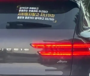 초보운전 스티커