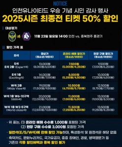 인천유나이티드 최종전