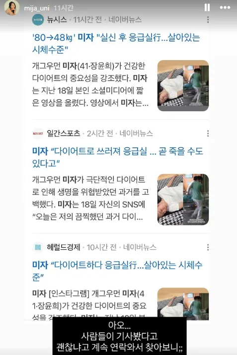 미자 다이어트