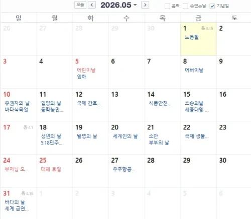 노동절