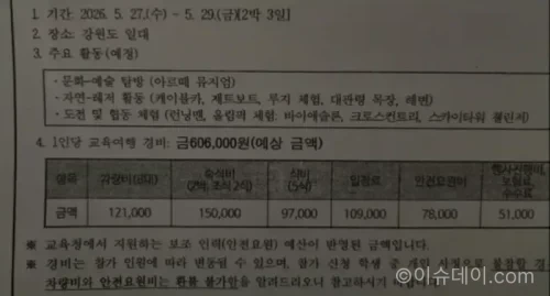 수학여행