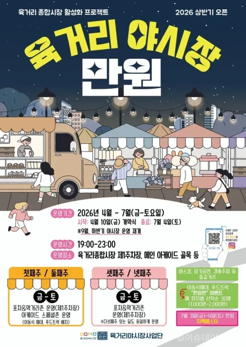 청주 육거리야시장