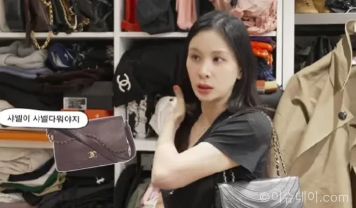 고소영 샤넬백
