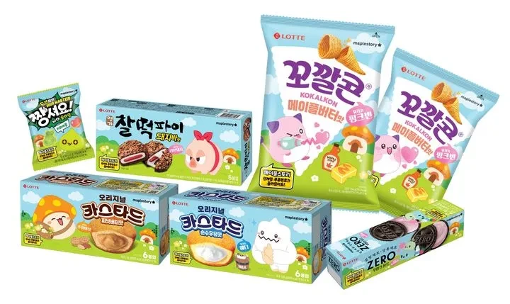 롯데웰푸드 메이플스토리