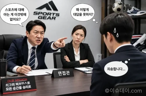 면접 논란