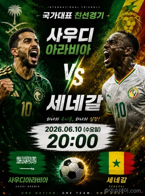 사우디아라비아 세네갈 친선경