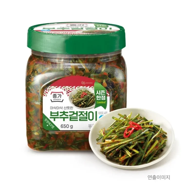 종가 부추겉절이