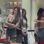 장원영 팔짱
