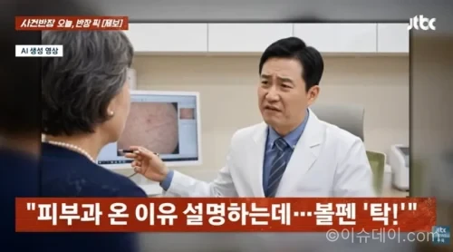 피부과 진료 거부