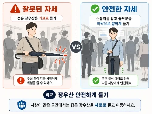 장우산 가로잡기 위험성, 최대 충격 240.3㎏f