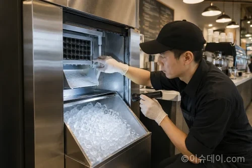 식약처 제빙기 얼음 위생 검사와 세균수 기준 초과