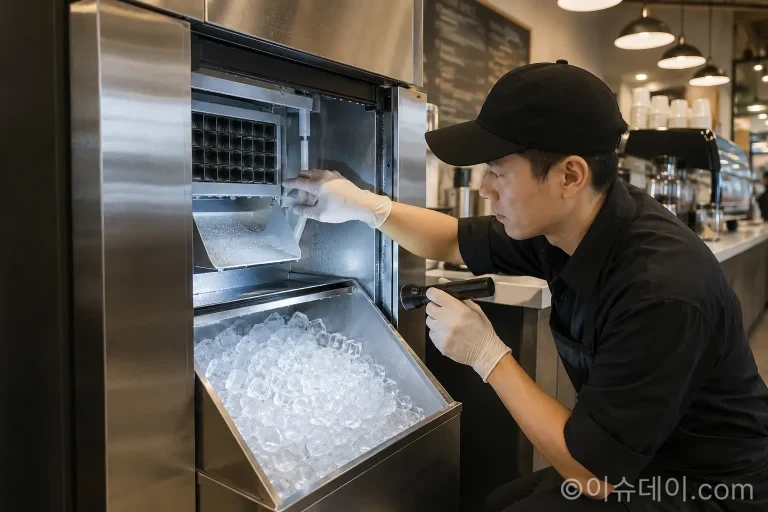 식약처 제빙기 얼음 위생 검사와 세균수 기준 초과